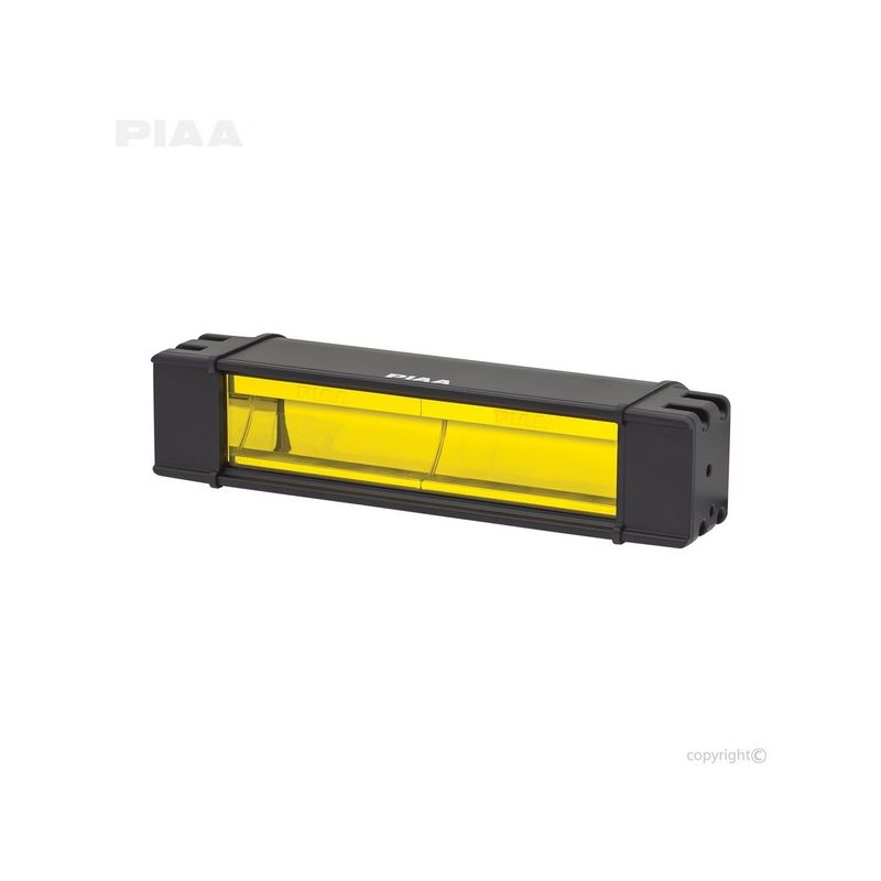 PIAA 12-07210 PIAA RF Series 10" LED Light Bar Yellow Fog Beam Single, SAE Compliant