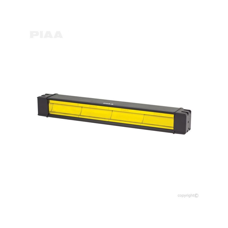 PIAA 12-07218 PIAA RF Series 18" LED Light Bar Yellow Fog Beam Single, SAE Compliant