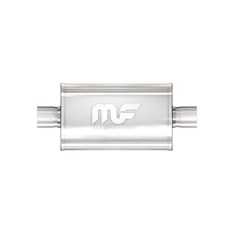 MagnaFlow Exhaust Products 12215 Straight-Through Performance Muffler; 2.25in. Center/Center; 5x14x8 Body