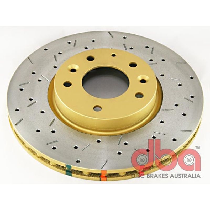 DBA 42963XS 06-13 Mazda 6 (Excl Mazdaspeed6) Front 4000 Series Drilled & Slotted Rotor