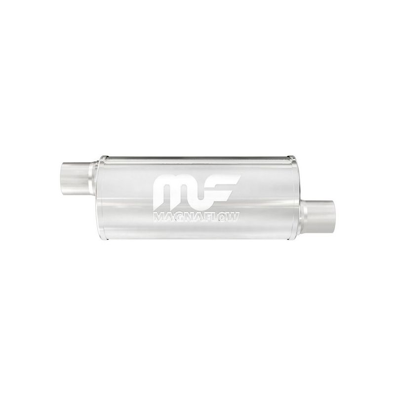 MagnaFlow Exhaust Products 12634 Straight-Through Performance Muffler; 2in. Offset/Offset; 6x14x6 Body