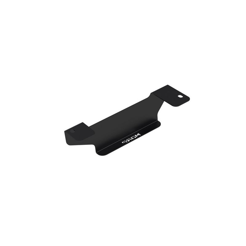 MBRP Exhaust 131011 Heat Shield; Charcoal Canister Repositioning Kit; Black Coated