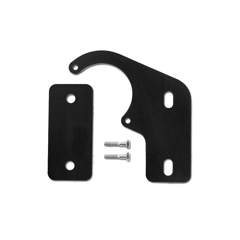 MBRP Exhaust 132032 Vacuum Pump Relocate Kit; Black Zinc Finish.