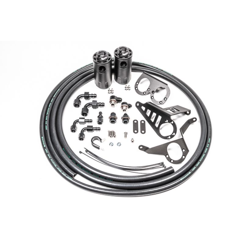 Dual Catch Can Kit, MK4 Supra, Fluid Lock / 1994-2002 Toyota Supra (all versions)