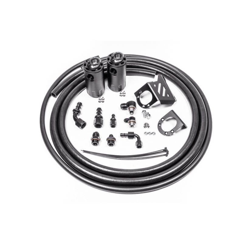 Radium Engineering 2016+ Toyota Tacoma Dual Catch Can Kit - Fluid Lock