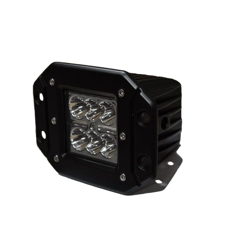 DV8 Offroad 3in Flush Mount LED Lights 20W Flood/Spot 5W Cree