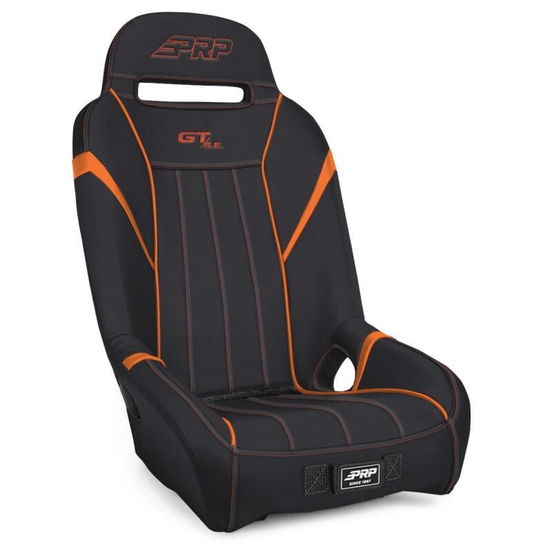 PRP Seats A5701-PORXP-207 PRP GT/S.E. Suspension Seat - Black/Orange
