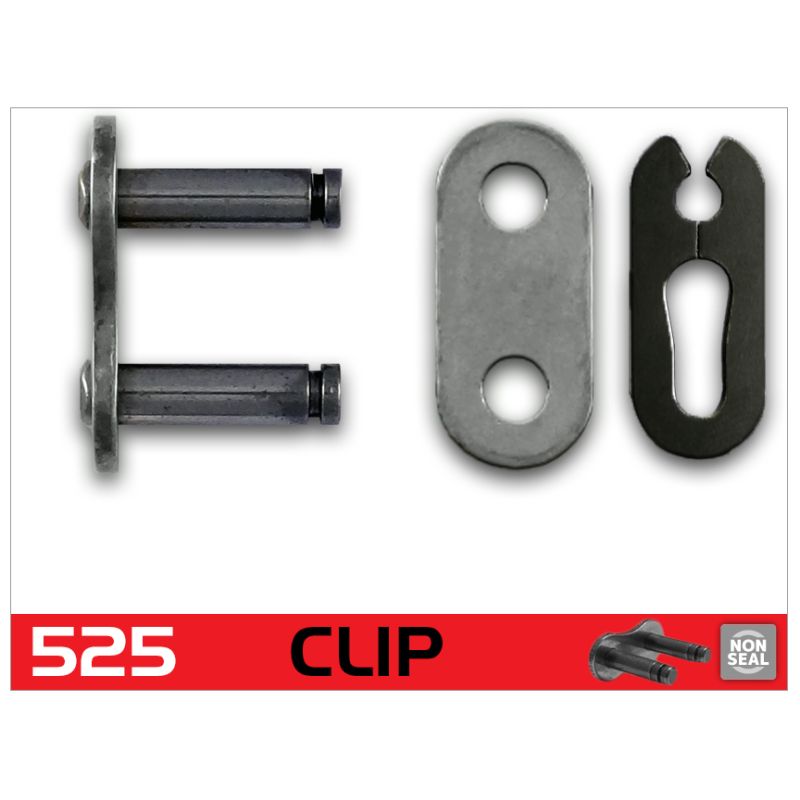 RK Chain 525-CL 525 Clip Link - Natural