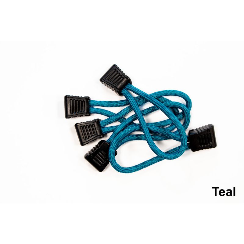 Fishbone Offroad FB51279-3 Paracord Zipper Pulls 5 Pcs Teal