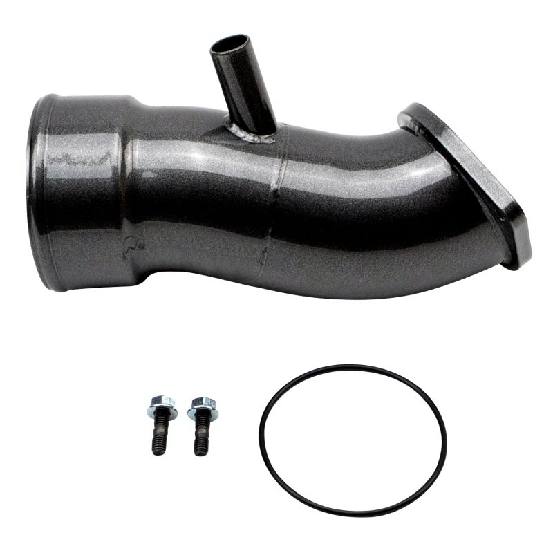 Wehrli WCF100833-GW 20-24 Chevrolet 6.6L L5P Duramax 3.5in Intake Horn w/PCV Port - Gloss White
