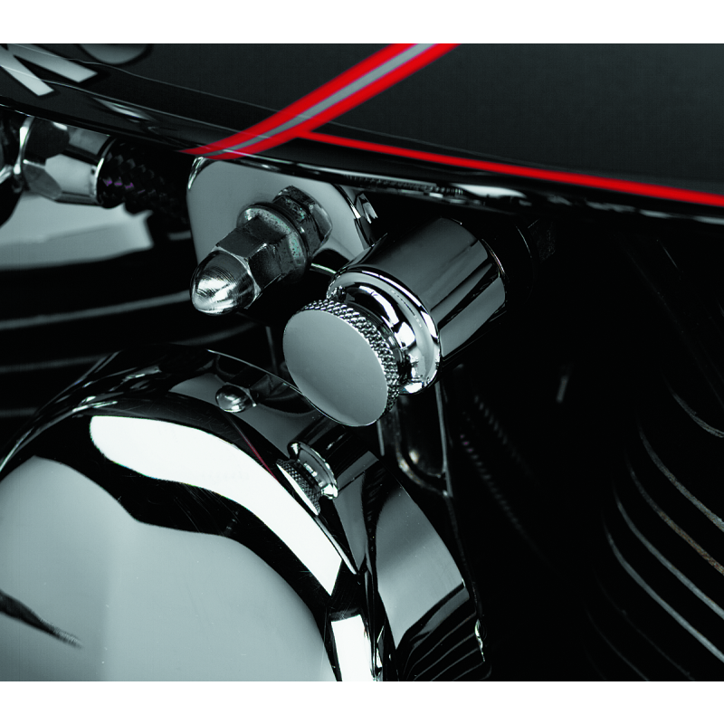 Kuryakyn 2009  Marquis Choke Knob Cover Chrome