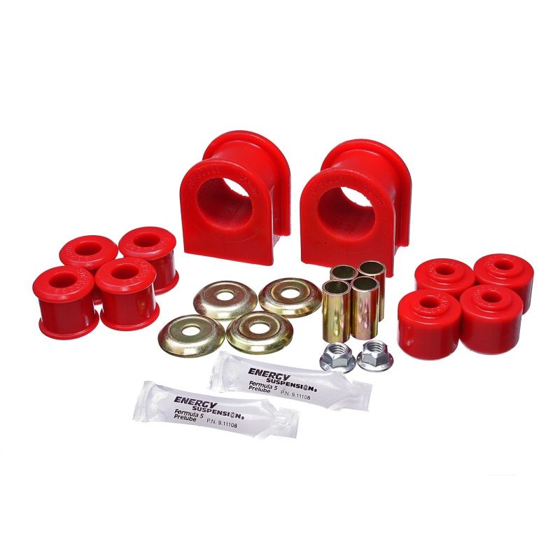 Energy Suspension 40.5024R 99-11 Ford F53 Motorhome Red 35mm Rear Sway Bar Bushing Set