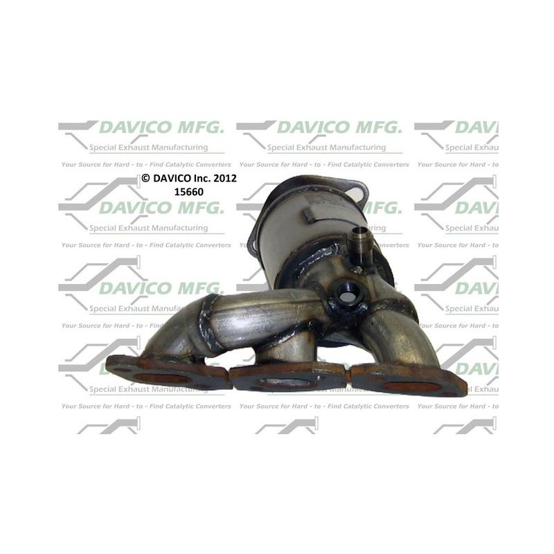 Davico Mfg 121802 CARB Exempt Direct Fit Catalytic Converter