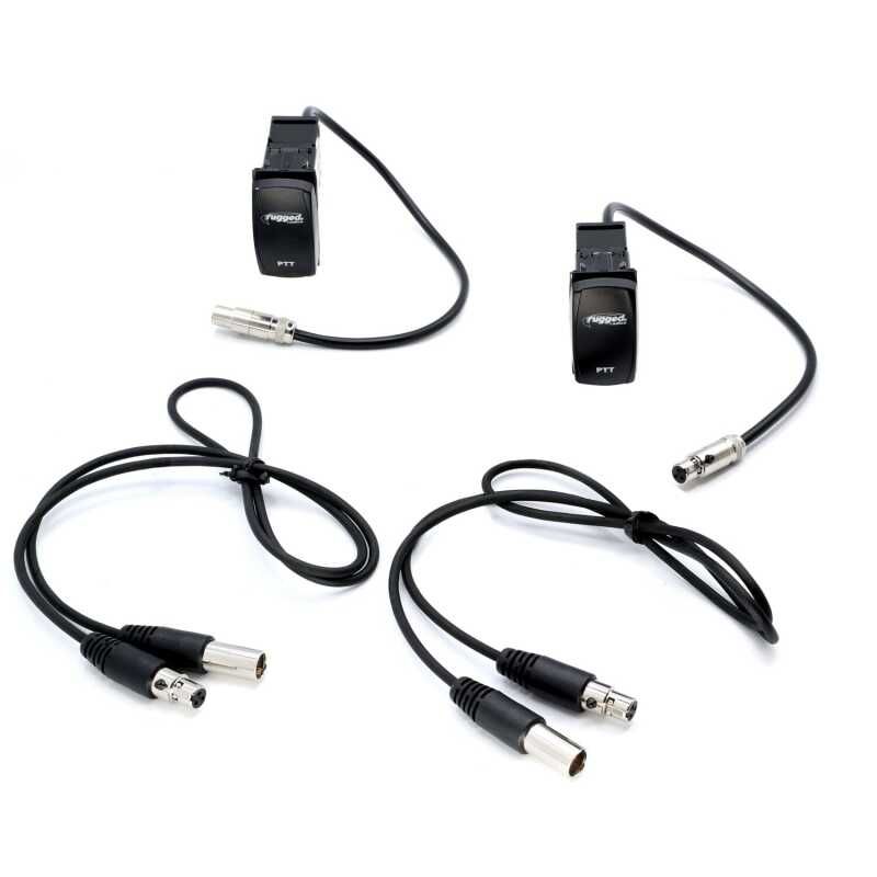Rugged Radios XPED-ROCKER-PTT Polaris Xpedition Rocker Push-to-Talk Kit