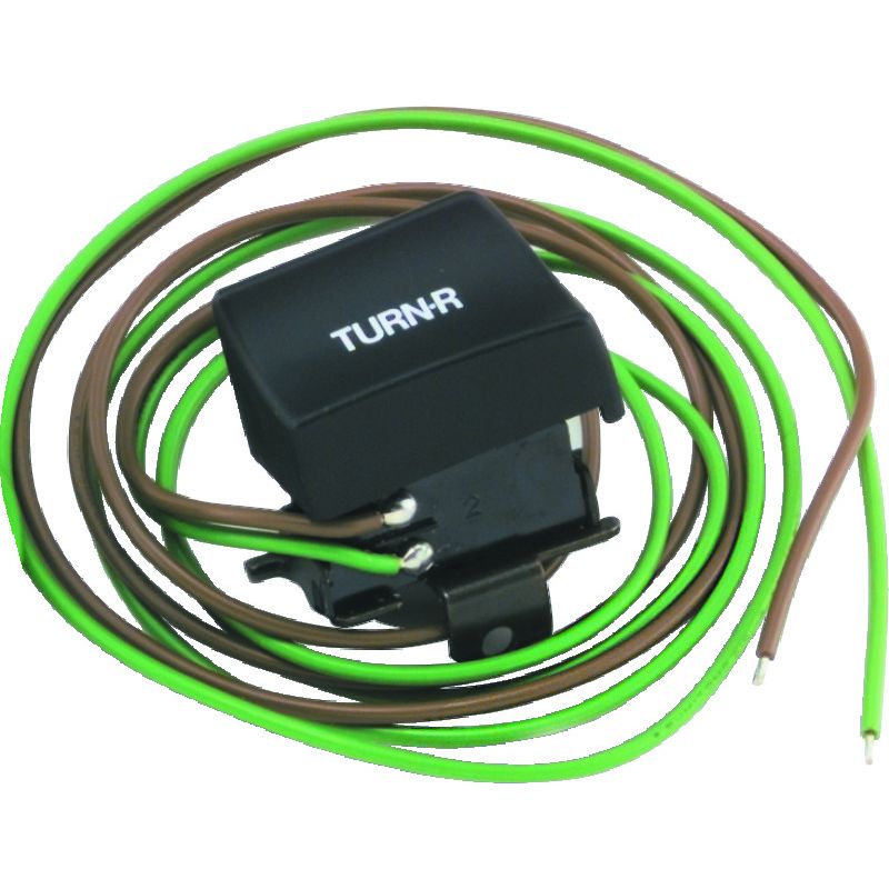 TwinPower 601681 Twin Power 82-95 Big Twin and XL Black Right Turn Signal Switch Replaces H-D 71591-92