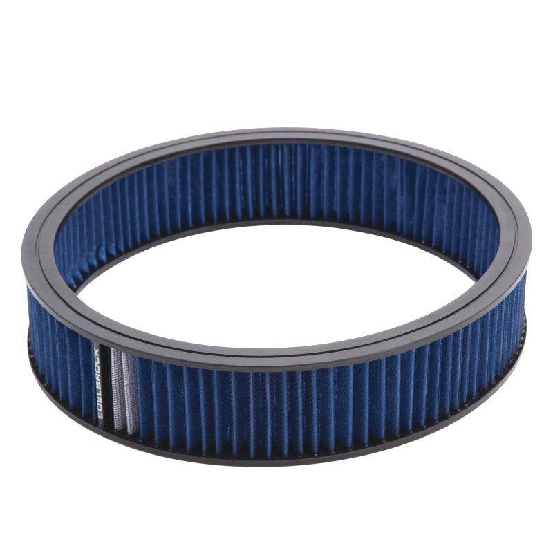 EDELBROCK EDE43667 Air Filter Element Blue 14in x 3in