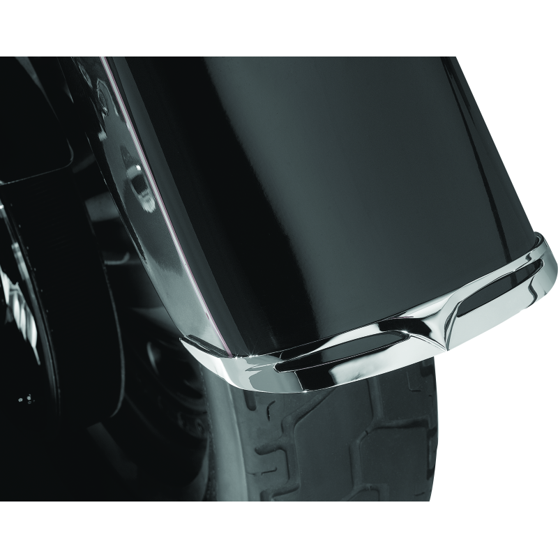 Kuryakyn 9013 Fender Tip Front Leading Edge 90-17 Fat Boy Models Chrome