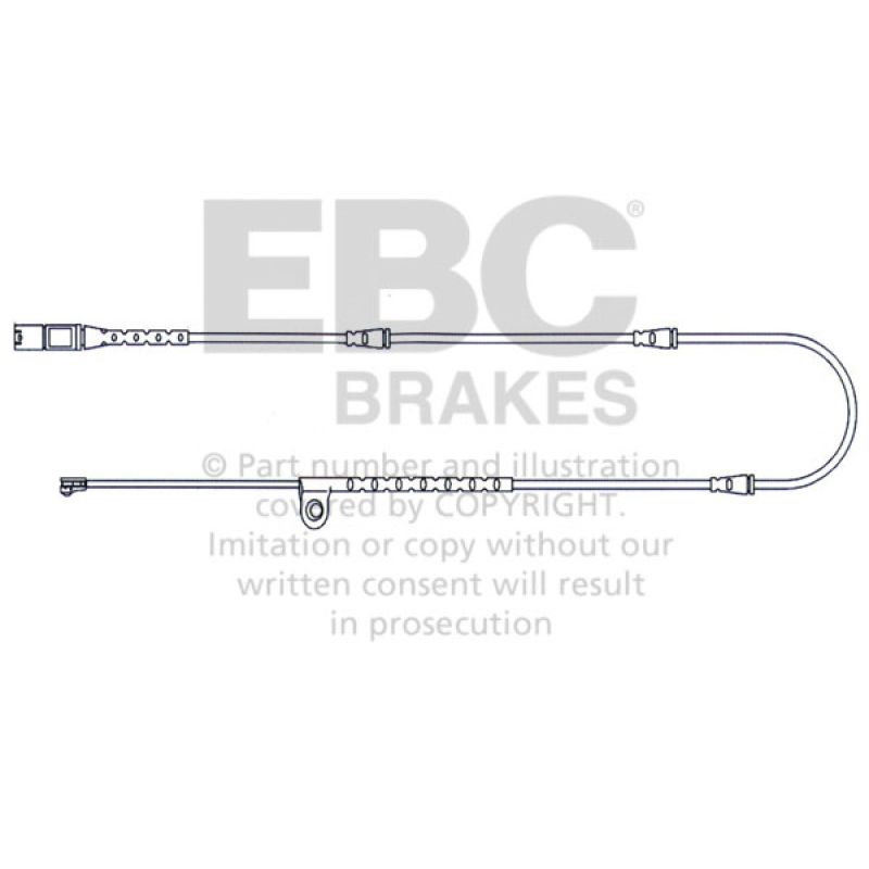 EBC 2010-2014 BMW X5 4.4L Twin Turbo Front Wear Leads