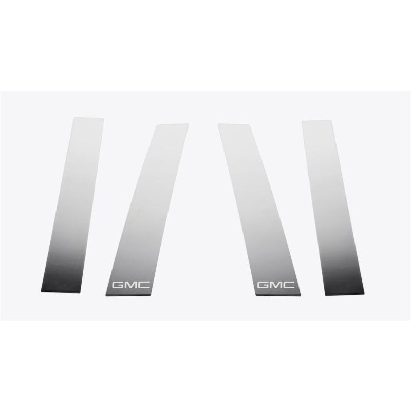 Putco 402670GM-2 19-20 GMC Sierra Fits Double Cab and Crew Cab - GMC Etching SS Pillar Posts