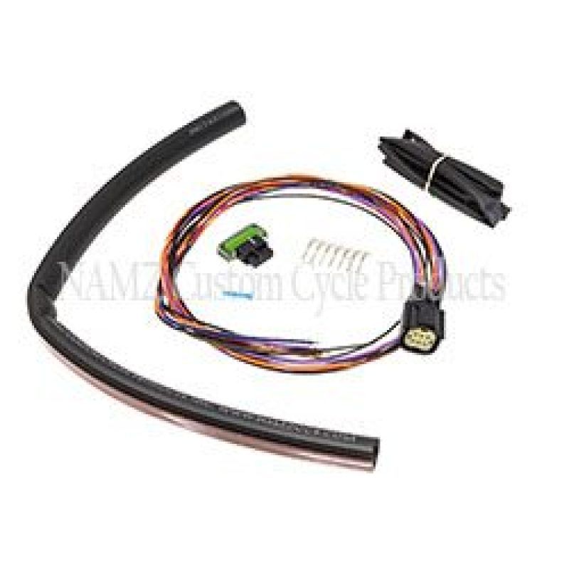 NAMZ NRFH-02 10-13 Road/Street Glide Plug-N-Play Rear Fender Harness (Incl. 6-Pos Molex w/12-Pos Fascia Con)