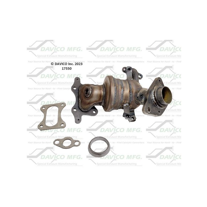 Davico Mfg 17550 Direct Fit Catalytic Converter