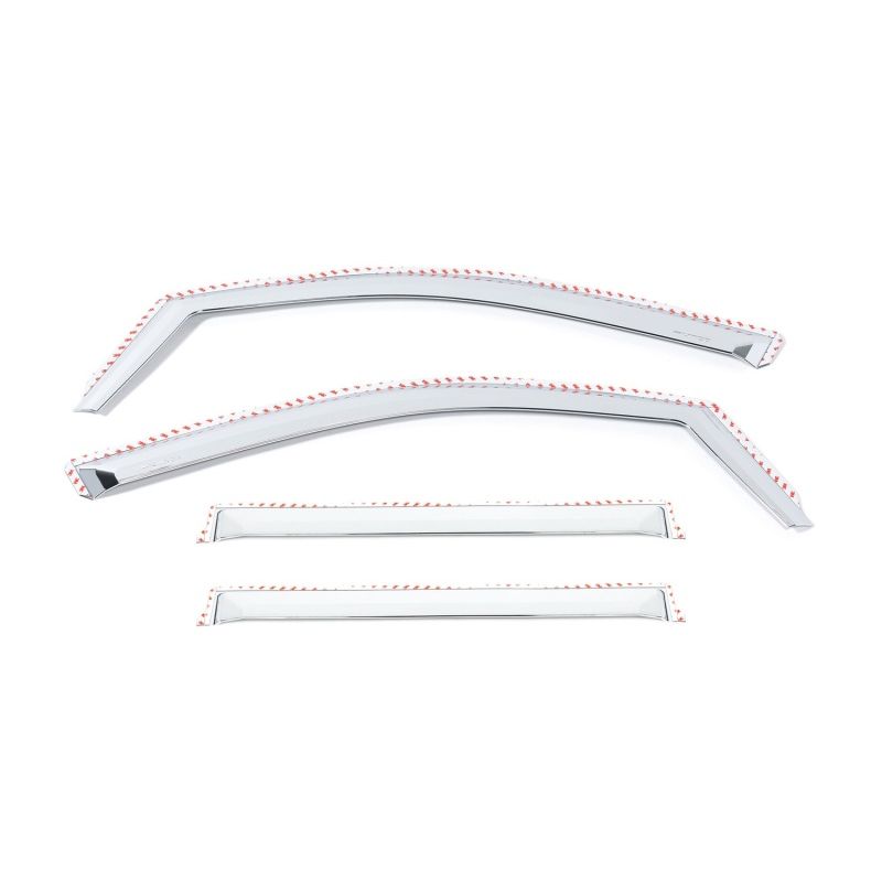 Putco 480242 19-20 Chevy Silverado / GMC Sierra 1500 - Crew Cab (Set of 4) Element Chrome Window Visors