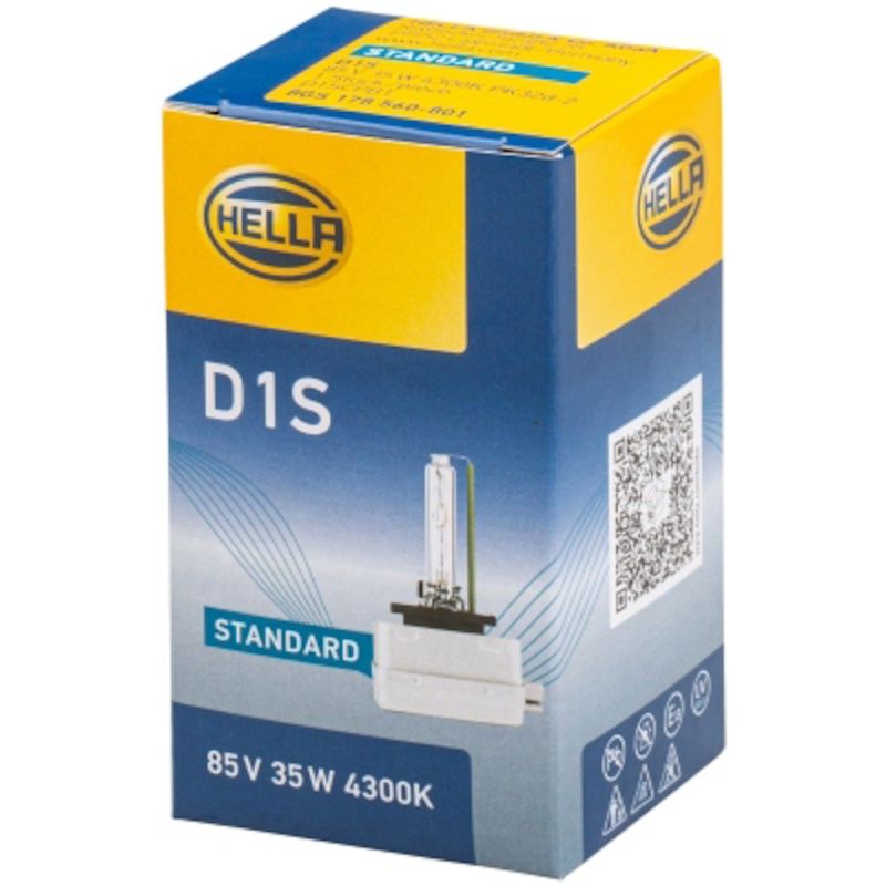 Hella D1S 4300 K HELLA D1S 4300 K Standard Series Xenon Light Bulb