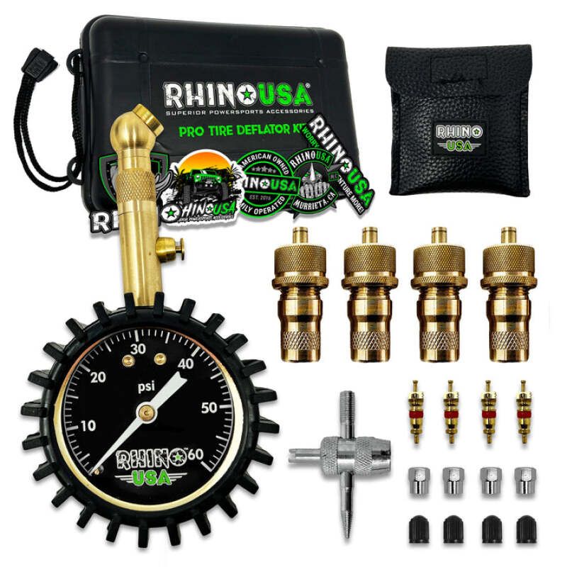 Rhino USA DEFLATORS-4PK Pro Tire Deflator Kit