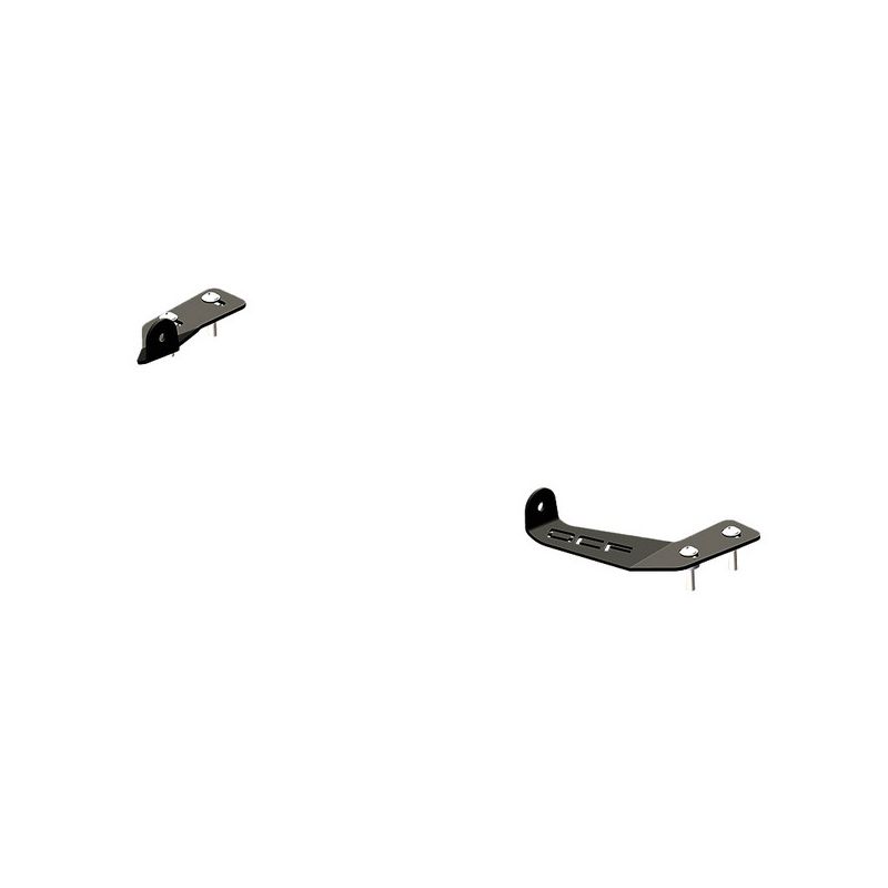 MBRP Exhaust 182736 Hood Light Bar Mount Kit. BLK