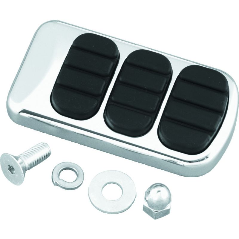 Kuryakyn 8027 ISO Standard Brake Pedal Pad Chrome