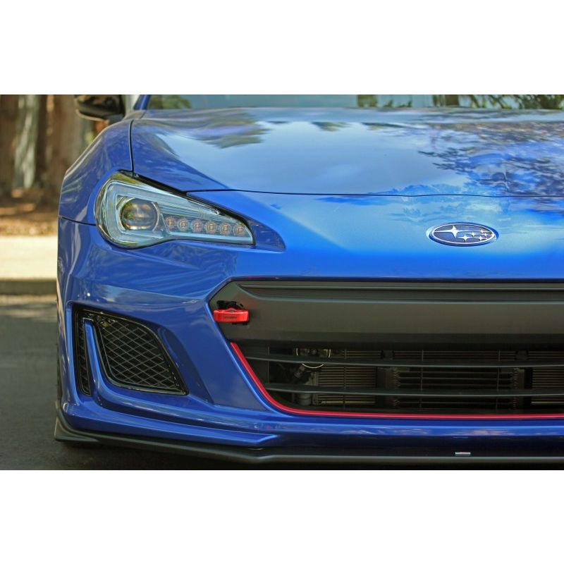 Perrin Tow Hook Kit - Front 2018+ Subaru WRX/STI - Red