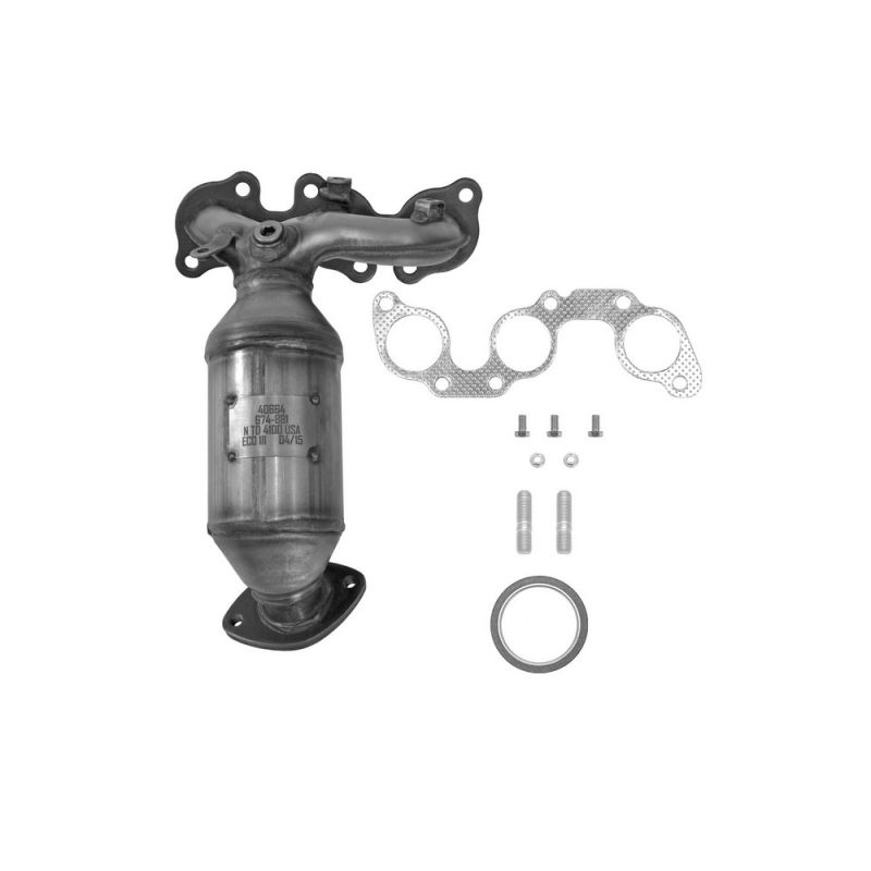AP Exhaust 641308 Federal / EPA Catalytic Converter - Direct Fit w/ Integrated Manifold
