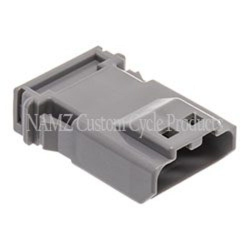 NAMZ NJ-4P52 JAE MX-1900 4-Position Male Gray Pin Housing (HD 69201180)