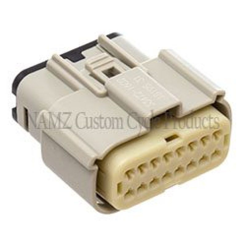 NAMZ NM-33472-1602 07-22 Glide Main Harness Molex MX-150 16-Position Female Connector - Grey (HD 72491-07GY)