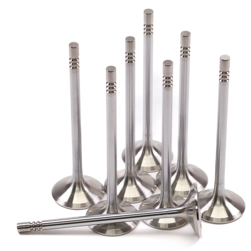 GSC Power Division 2151-8 GSC P-D Ford Mustang 5.0L Coyote Gen 1/2 31.75mm Head (STD) Chrome Polished Exhaust Valve - Set of 8