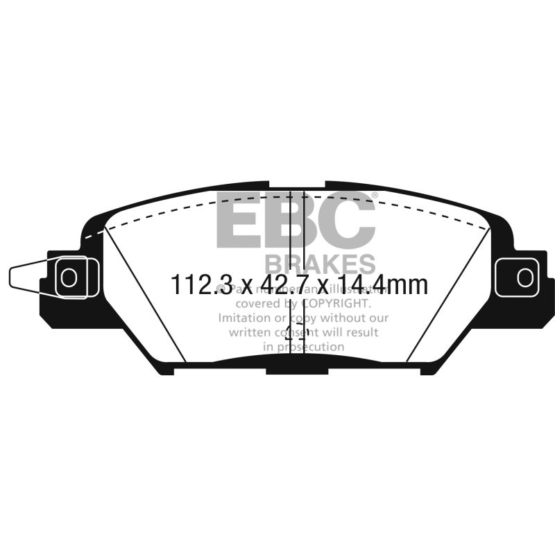 EBC 2016 Mazda CX-5 2.0L Ultimax2 Rear Brake Pads