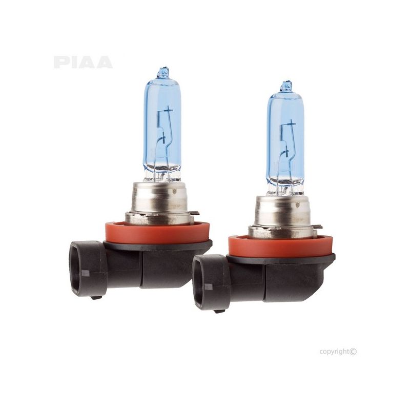 PIAA 19665 PIAA H9 XTreme White Plus Twin Pack Halogen Bulbs