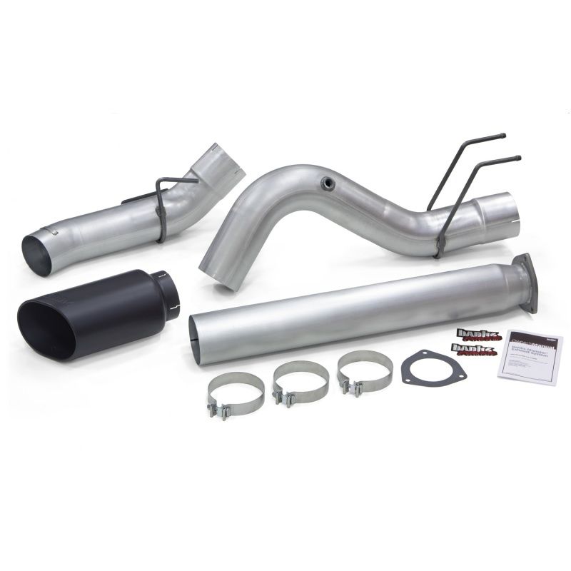 Banks Power 49795-B 2017 Ford 6.7L 5in Monster Exhaust System - Single Exhaust w/ Black Tip
