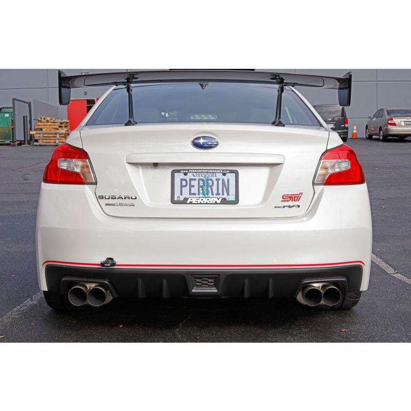 Perrin 15-19 Subaru WRX/STI Tow Hook Kit (Rear) - Black