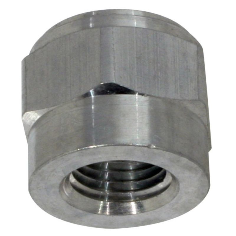 Moroso 22725 1/4in NPT Female Weld-On Bung - Aluminum - Single