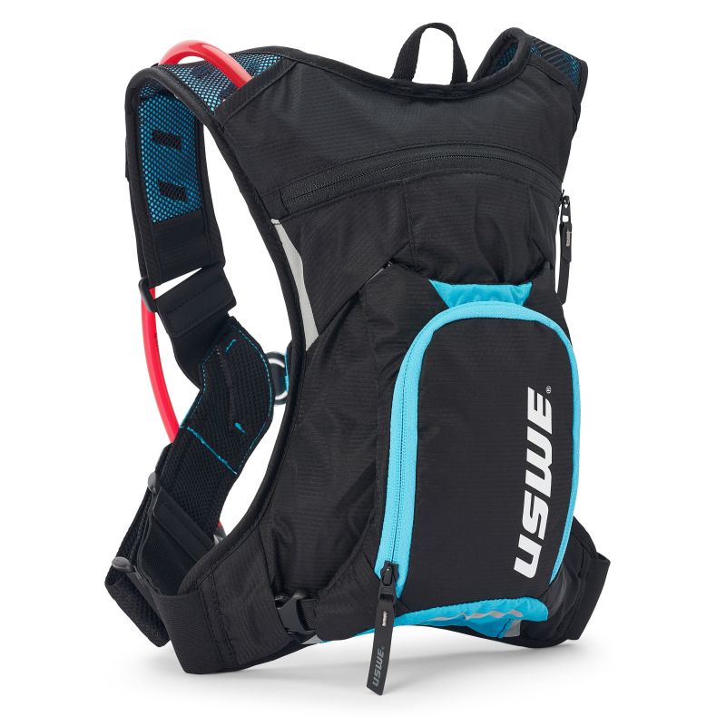 USWE 2035231 MTB Hydro Hydration Pack 3L - Black/Horizon Blue