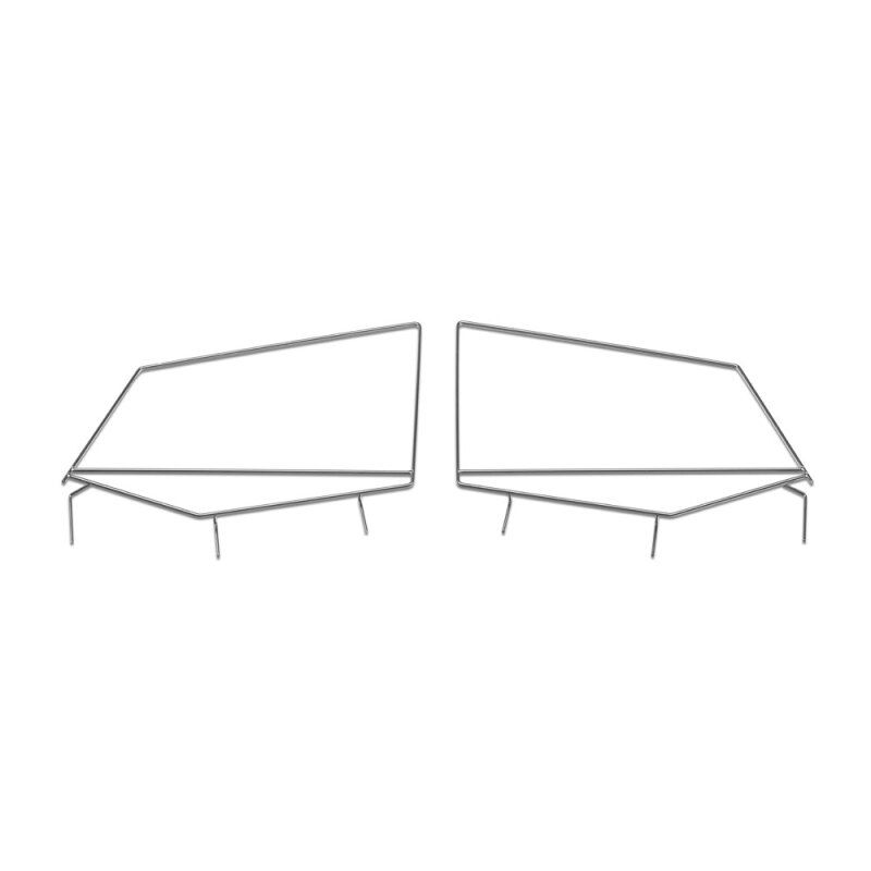 Rampage 89699 1987-1995 Jeep Wrangler(YJ) Window Frame Only - Black