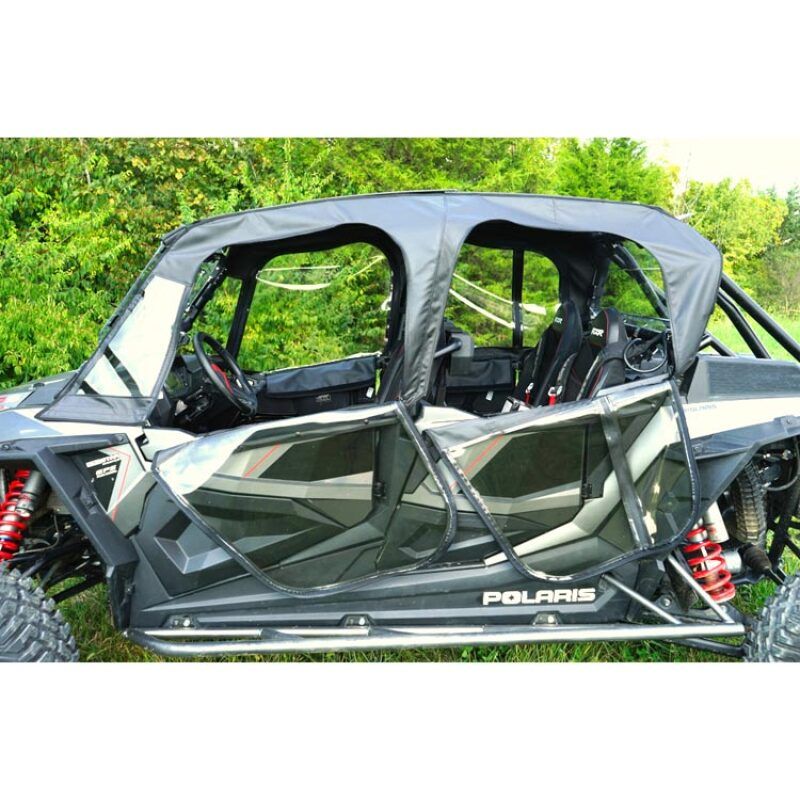 Seizmik 51-21005 19-21 Polaris RZR Turbo S/ XP 4 Soft Doors w/ Zippers Kit
