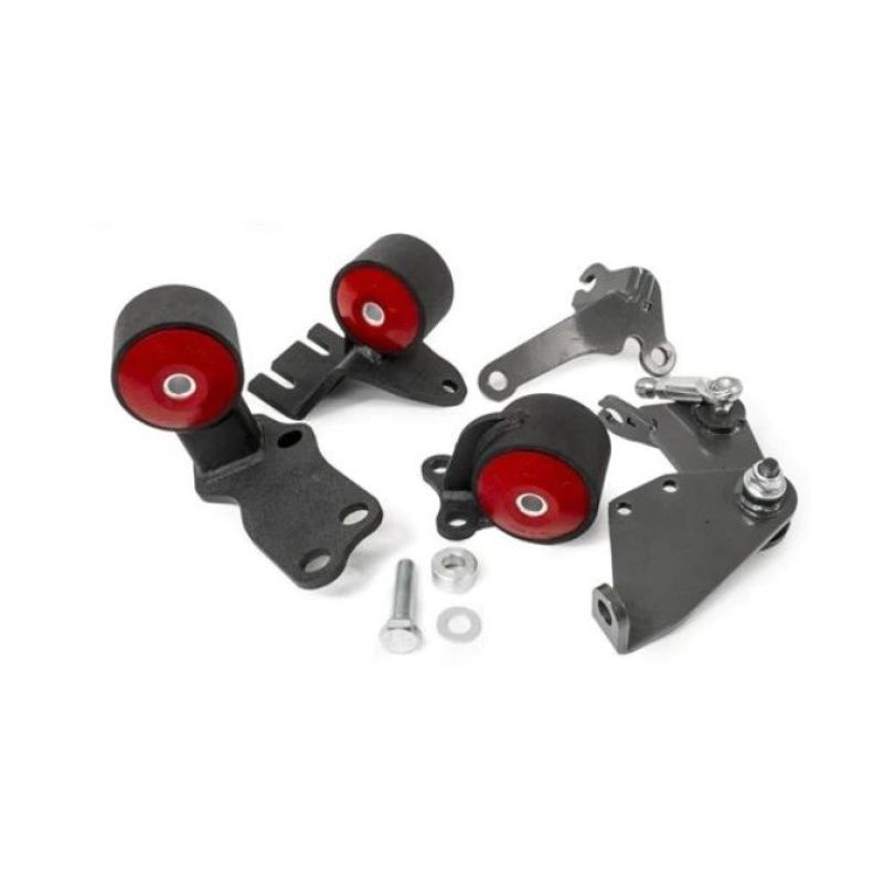 Innovative 88-91 Civic B-Series Black Steel Mounts 60A Bushings w/o Actuator