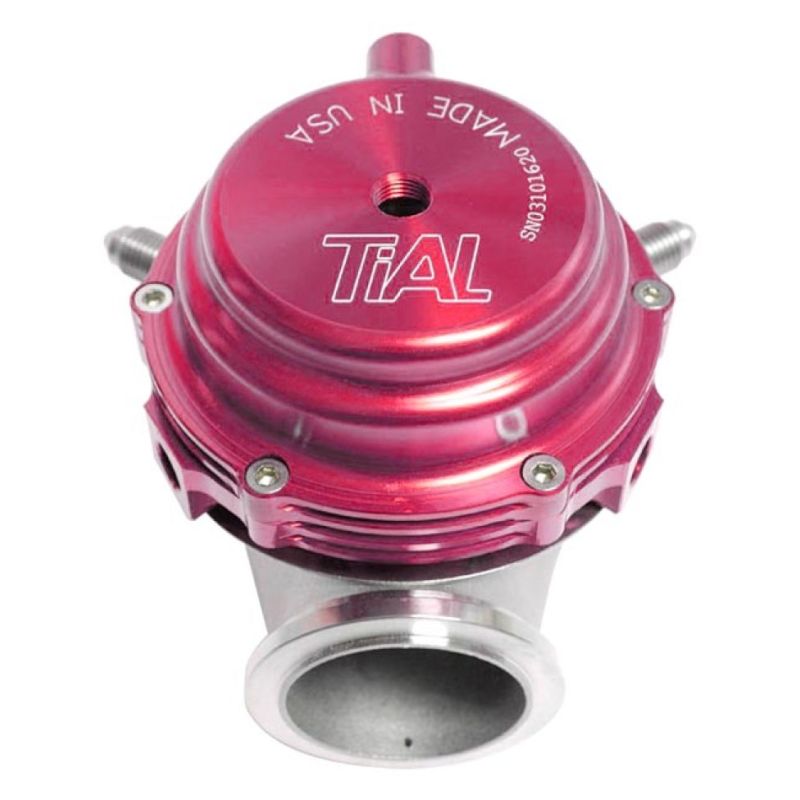 TiALSport MVR Wastegate 44mm 7.25 PSI w/V-Band Clamps - Red