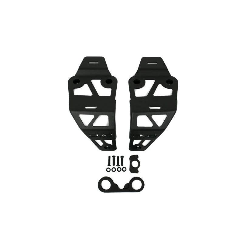 DV8 Offroad 20-22 Jeep JL 392/ Jeep JT Mojave Edition Dual Pod Light Mounts