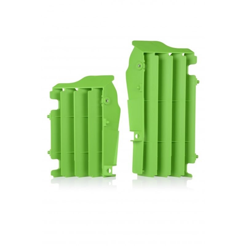 Cycra 1CYC-6804-72 21-23 Kawasaki KX450X Radiator Louvers- Green