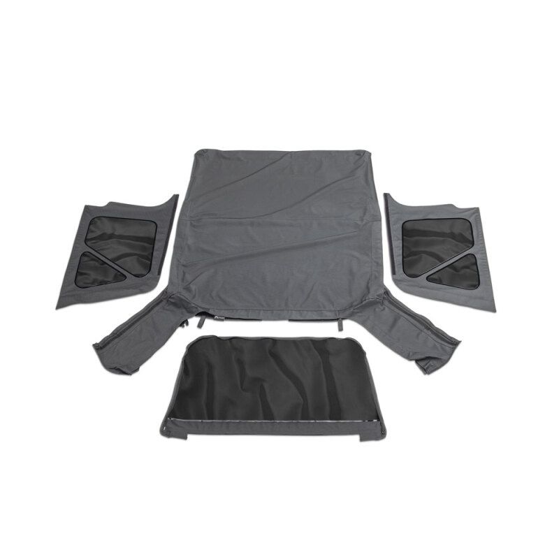 Rampage 1997-2006 Jeep Wrangler(TJ) OEM Replacement Top - Black Denim
