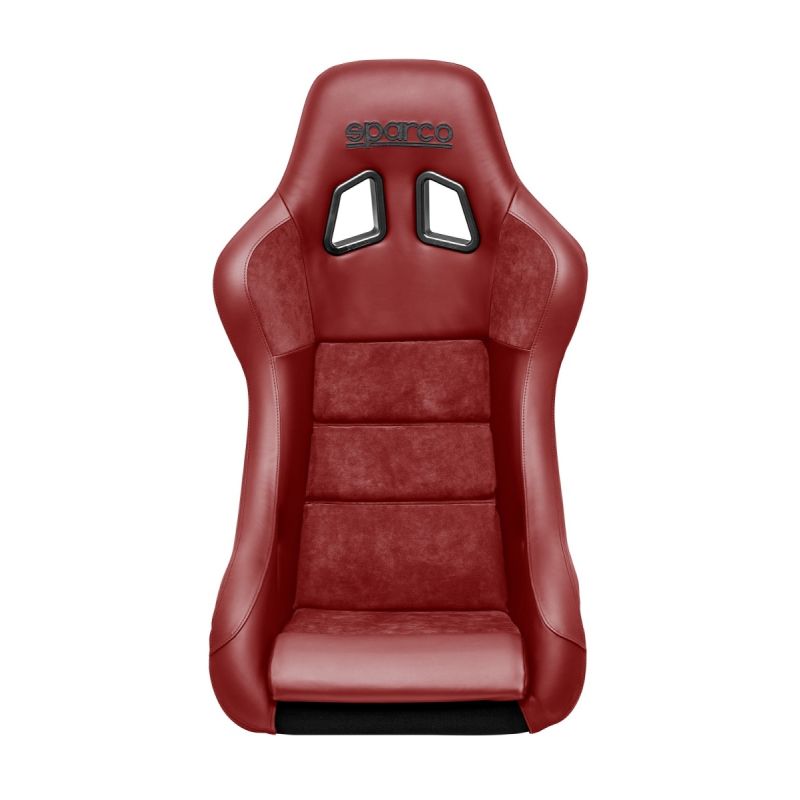 Sparco Seat QRT Performance Leather/Alcantara Red (Must Use Side Mount 600QRT)