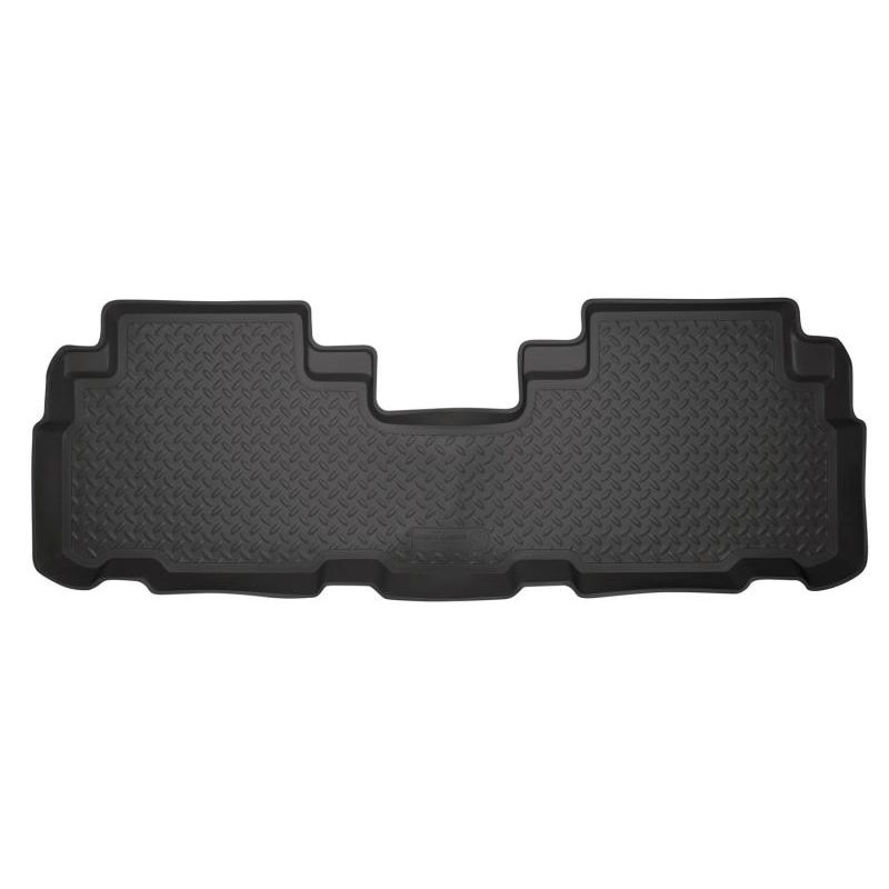 Husky Liners 65881 08-12 Toyota Highlander Classic Style 2nd Row Black Floor Liners (One Piece Unit)